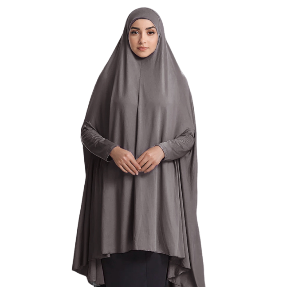 Women Formal Wear Hijab - Caftan Plain Muslim Abayas Elegant Soft