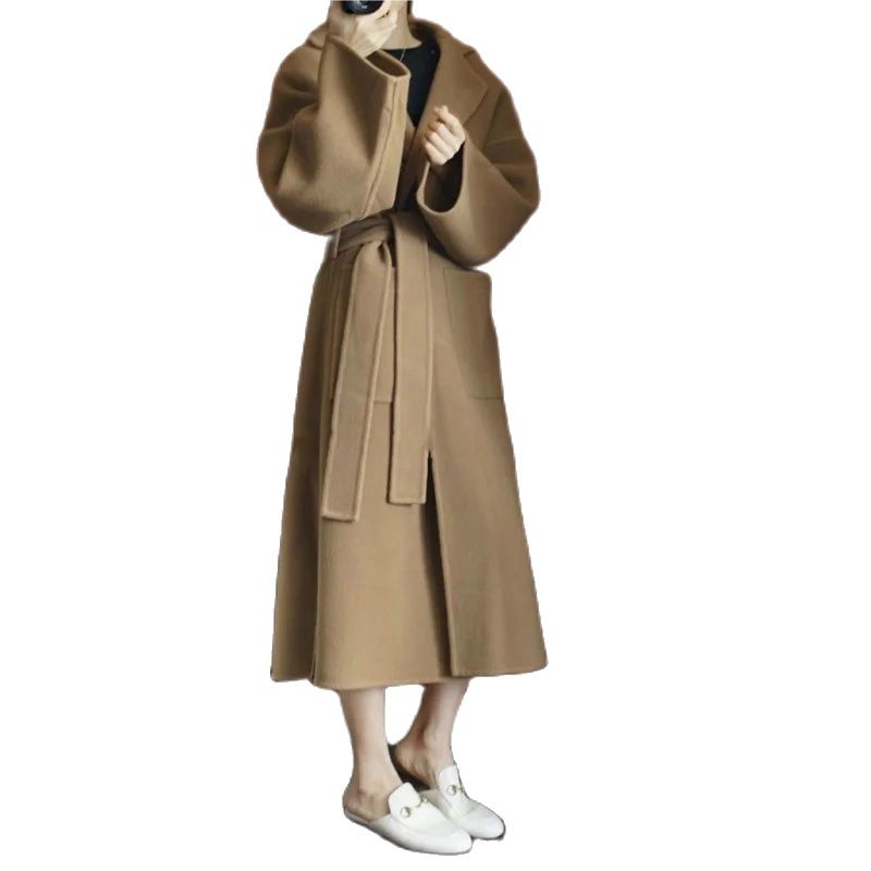 Women Formal Wear Coat - Elegant Women's Long Coat 100% Pure