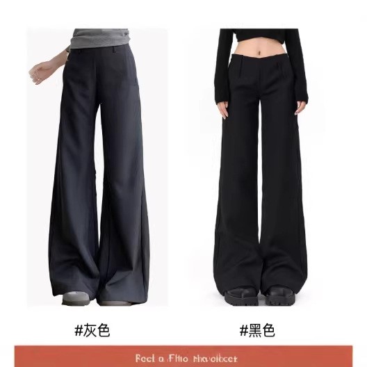 Spring Women's Clothing Low Wa - Tailored Trouser Wide 评论和价格