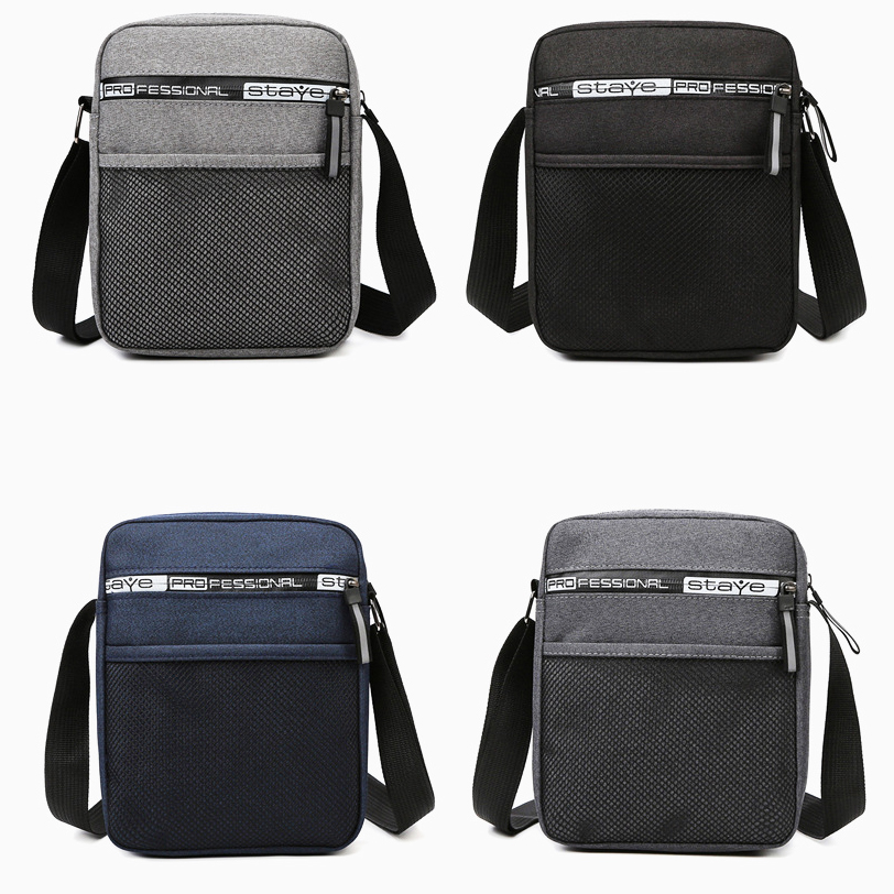 2025 Men's Fashion Canvas Mess - Structured Handbag Work 评论和价格