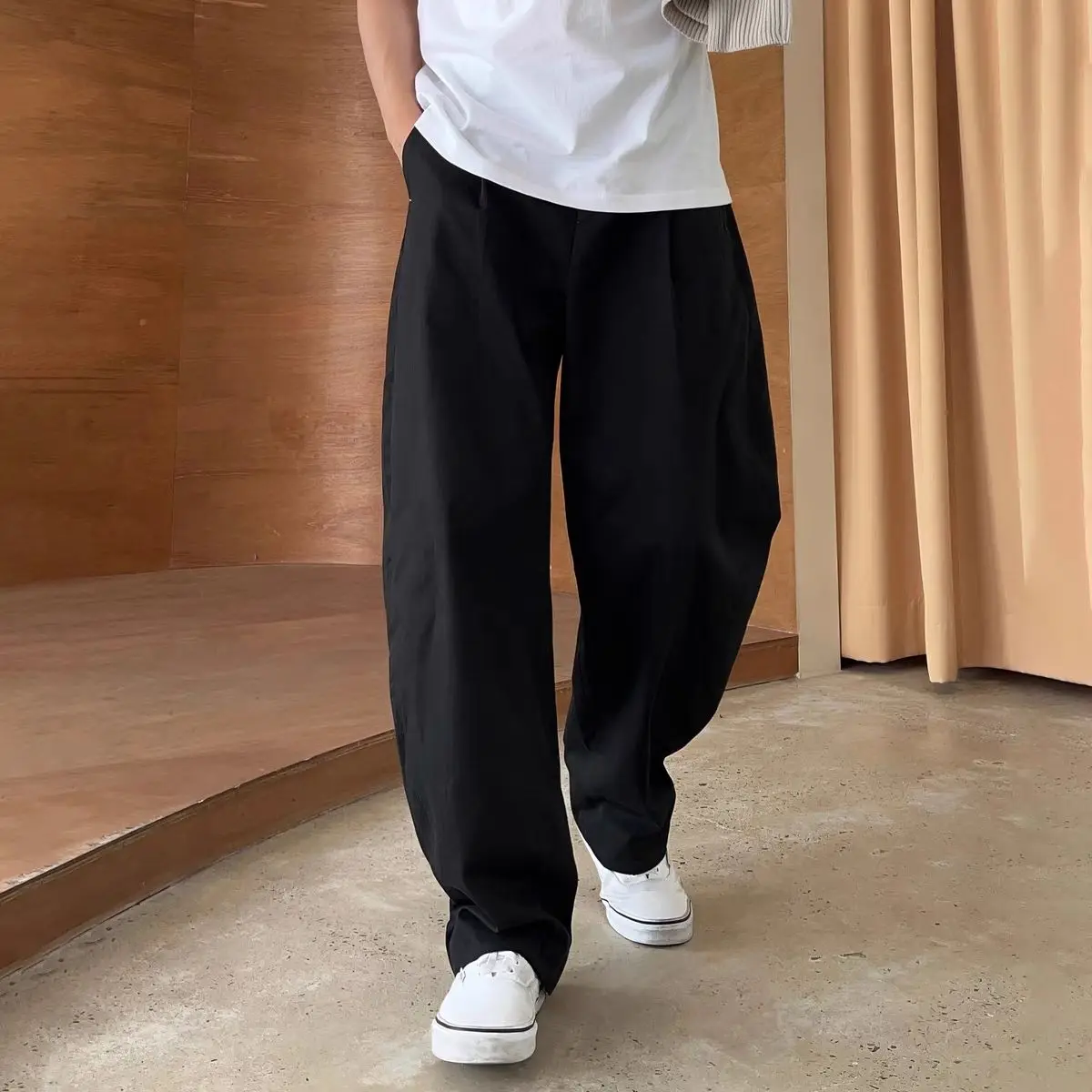 GELITAYIN Male Trousers Tailor - Tailored Trouser Wide 评论和价格