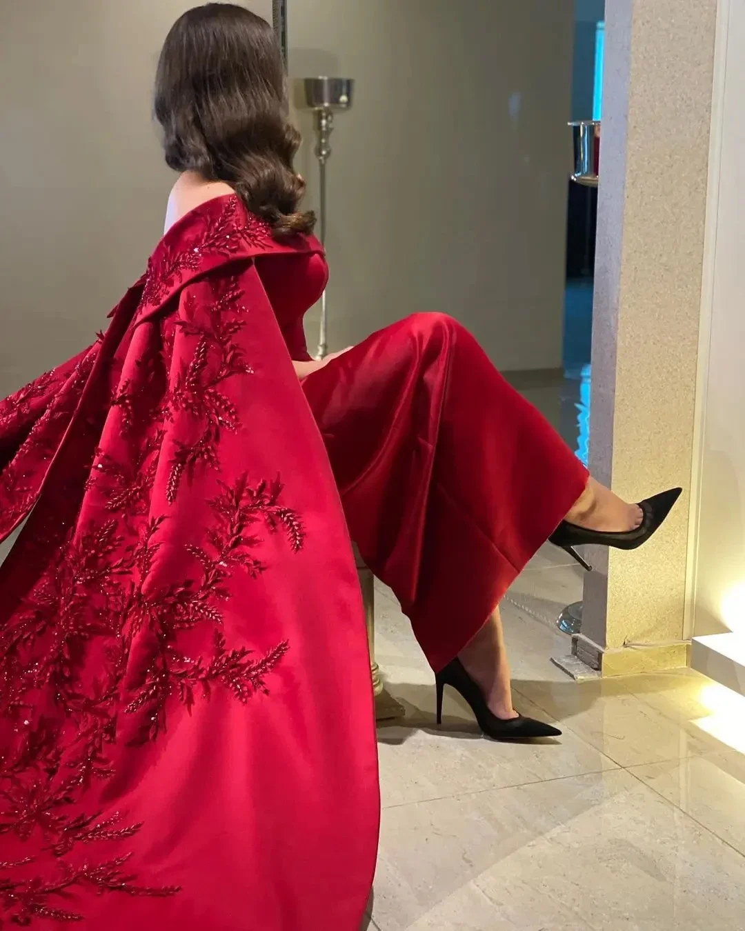 Customized Ankle Length Sheath - Women Formal Wear Dress 评论和价格