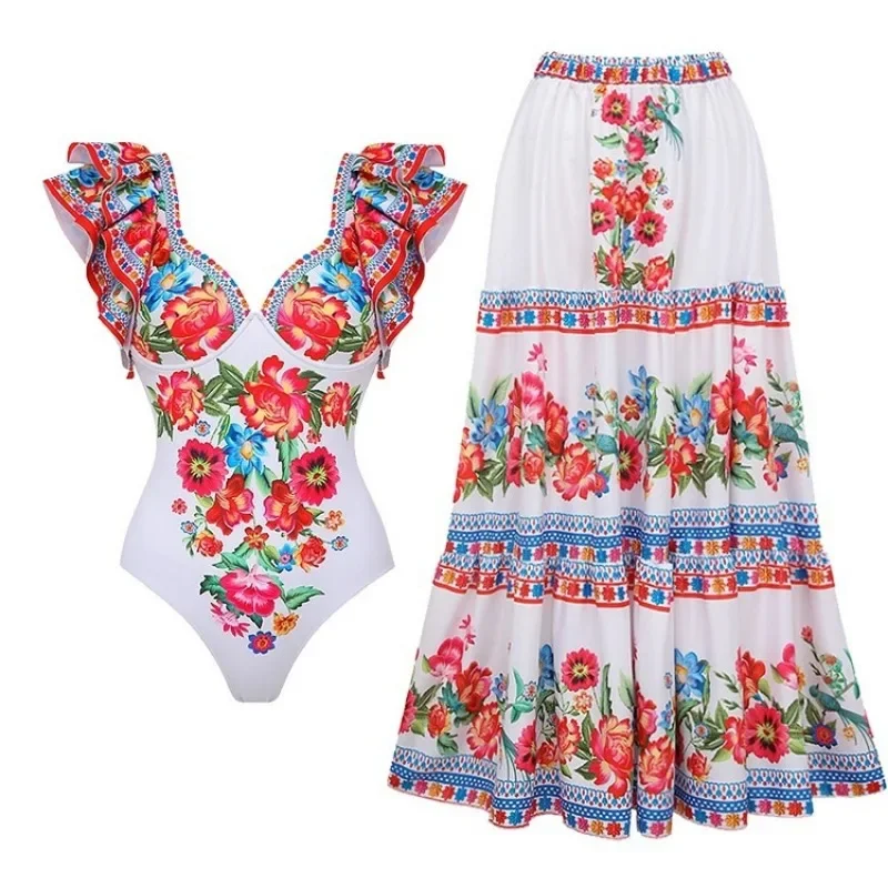 SMVP 2026 New Printed One Piec - Monochrome Suit Set 评论和价格