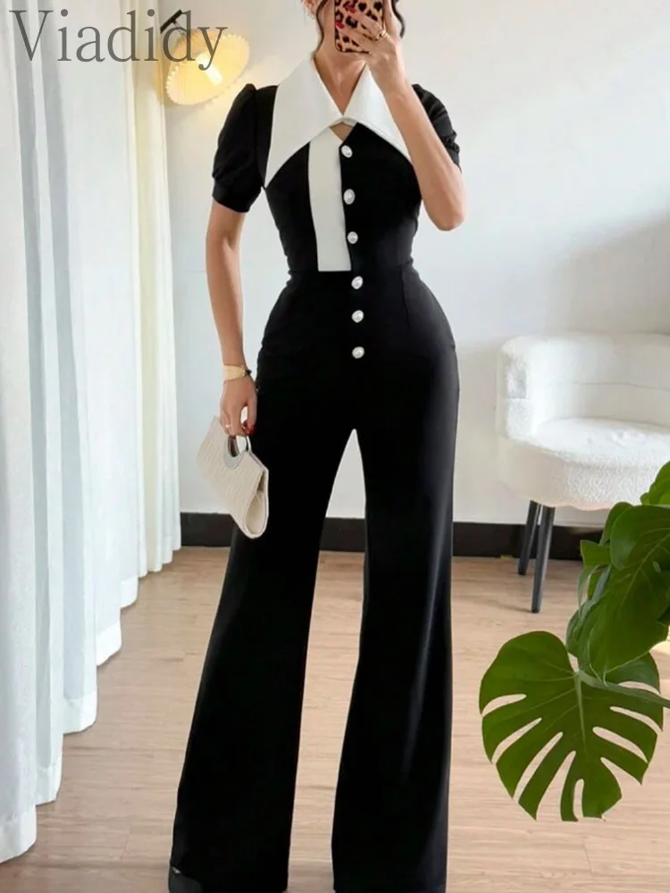 Women's Elegant Color Block La - Women'S Formal Jumpsuit Evening Wear 评论和价格