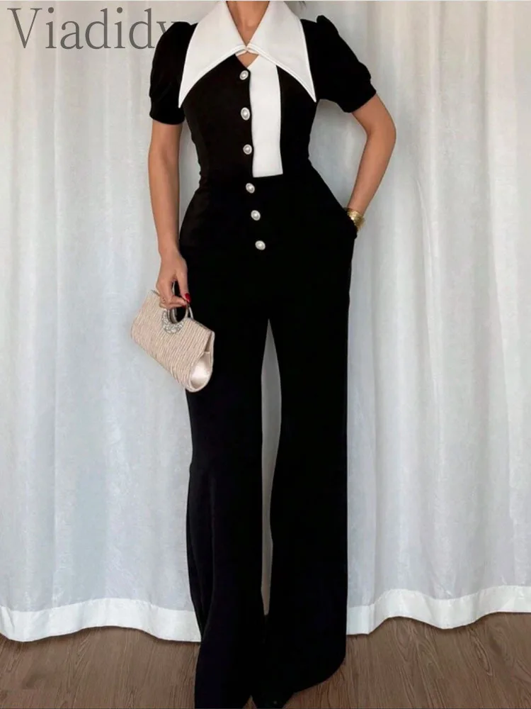 Women's Elegant Color Block La - Women'S Formal Jumpsuit Evening Wear 评论和价格