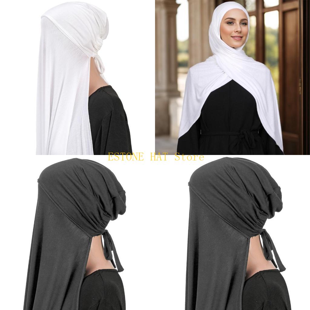 49MF Multiuse Hijab Shawl Soft - Women Formal Wear Hijab 评论和价格
