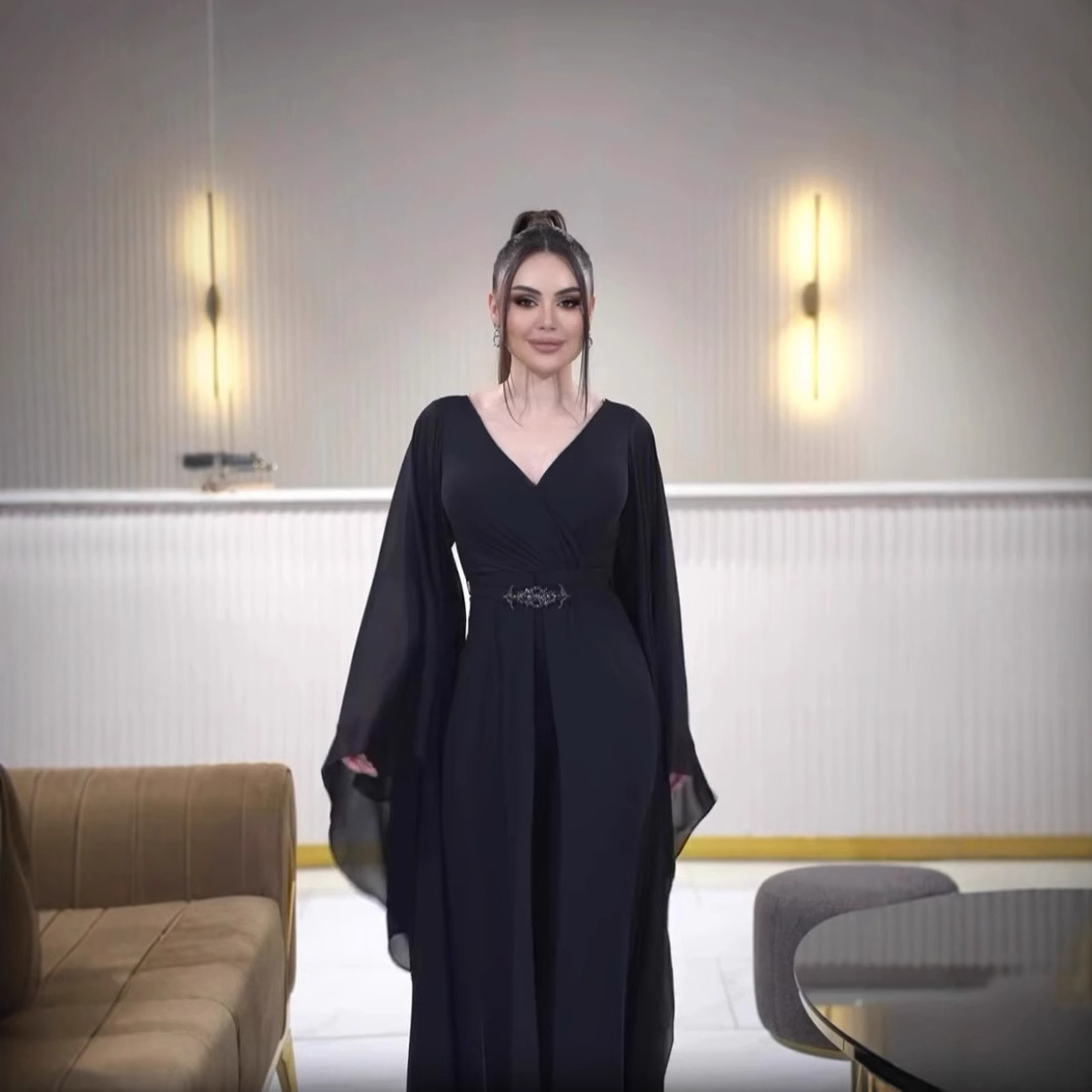 Arabia Black Women Jumpsuit Pr - Women'S Formal Jumpsuit Evening Wear 评论和价格