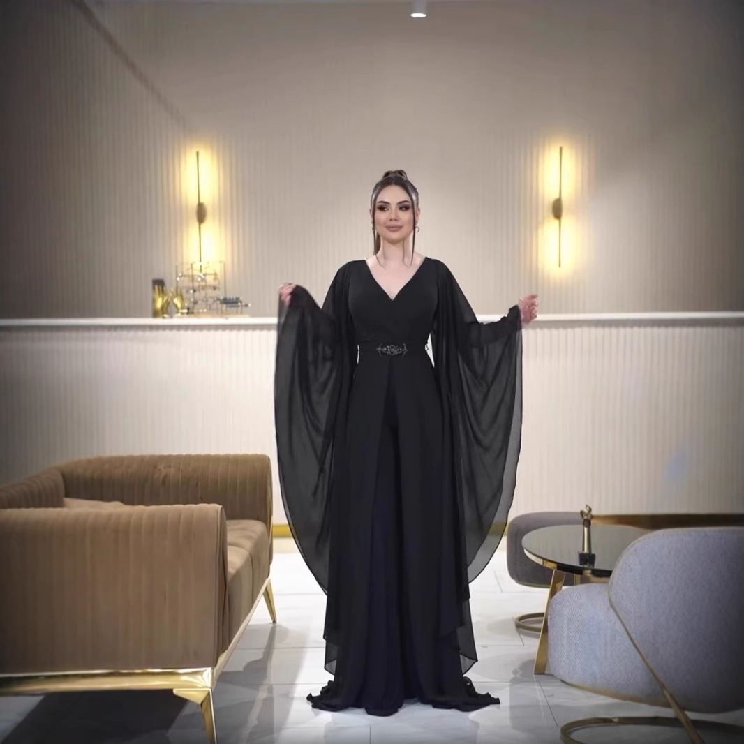 Arabia Black Women Jumpsuit Pr - Women'S Formal Jumpsuit Evening Wear 评论和价格
