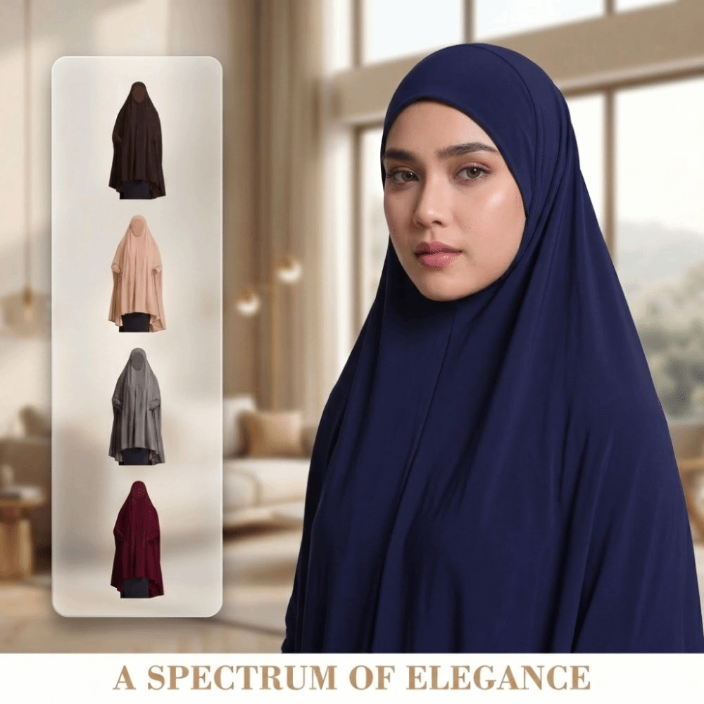 Caftan Plain Muslim Abayas Ele - Women Formal Wear Hijab 评论和价格