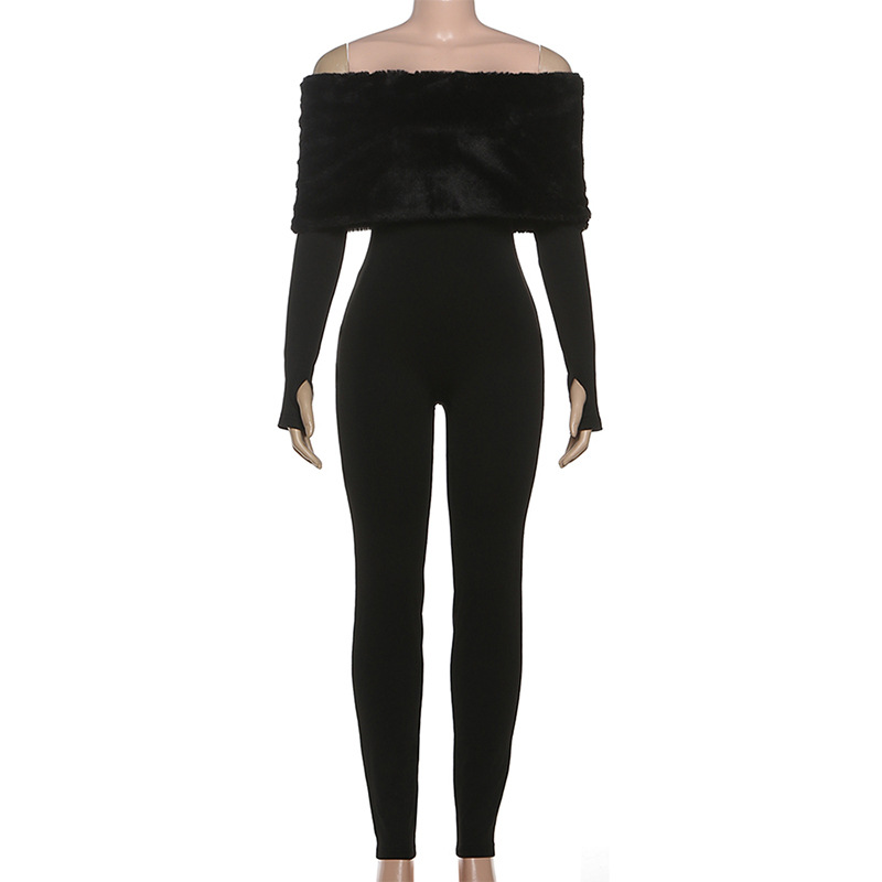 Luxury Fur Women Jumpsuit Sexy - Women'S Formal Jumpsuit Evening Wear 评论和价格