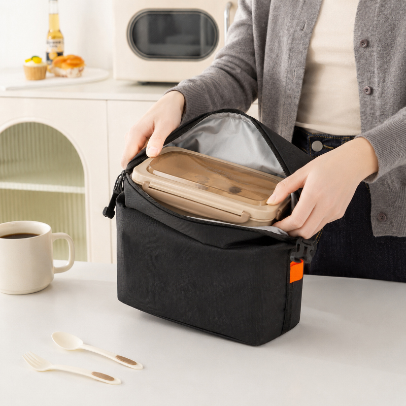 Reusable Insulated Lunch Bag P - Structured Handbag Work 评论和价格
