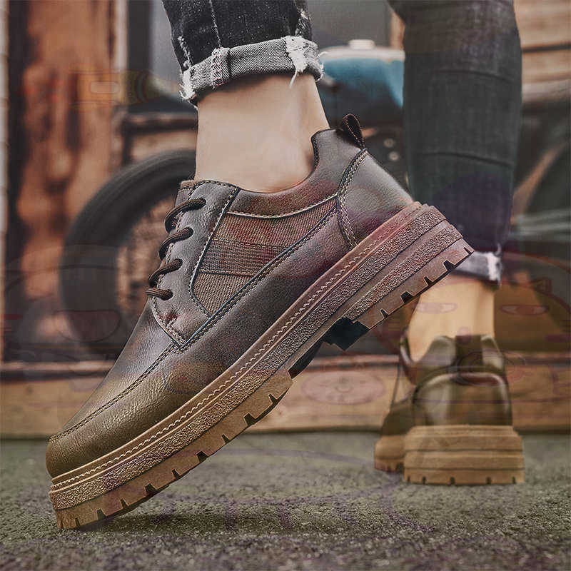 Dark Natural Leather Fashion T - Formal Women Daily Wear Shoes 评论和价格