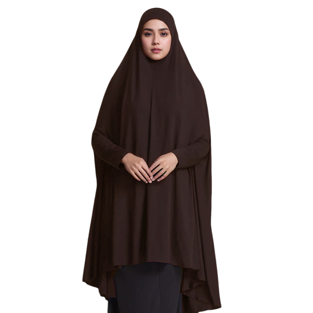 Caftan Plain Muslim Abayas Mod - Women Formal Wear Hijab 评论和价格