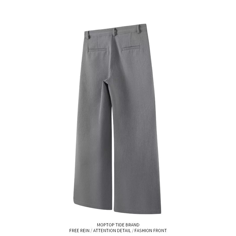 Retro Wide Leg Suit Pants Trou - Tailored Trouser Wide 评论和价格