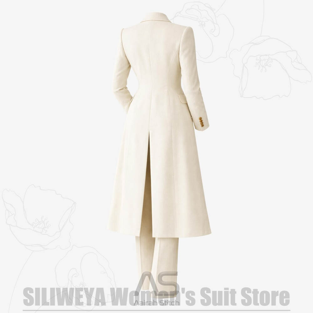 Women's Suit 3 Piece Double Br - Women Formal Wear Coat 评论和价格
