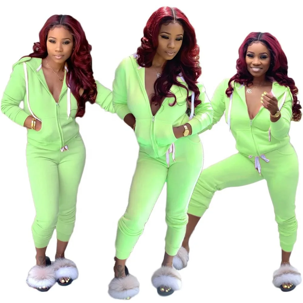 Monochrome Fleece Sports Suit  - Monochrome Suit Set 评论和价格