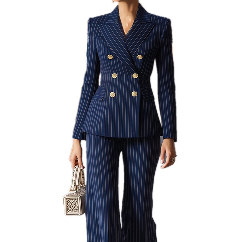 Women Suit Set Pants Wide Leg  - Tailored Trouser Wide 评论和价格