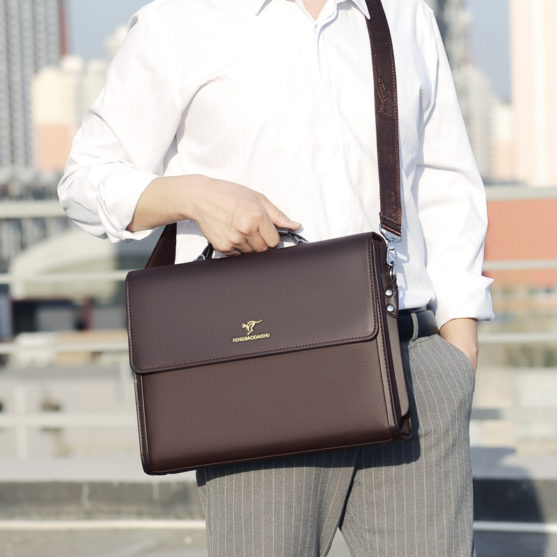 Luxury Men'S Briefcase Designe - Structured Handbag Work 评论和价格